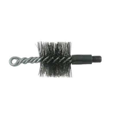 Trash Chute Door Supply Round Furnace Boiler Tube Brush Head Double Spiral with Loop (Goodway Style Wire, 2.75 Inch Diameter for 3 Inch Tubes)