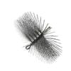 Trash Chute Door Supply Steel Chimney Brush Head Double Spiral with Loop (8 Inch, Round Steel) view 1