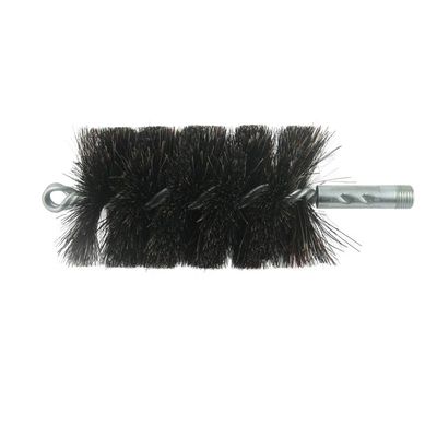 Trash Chute Door Supply Round Furnace Boiler Tube Brush Head Double Spiral with Loop (Fiber Filled, 3.25 Inch Diameter for 3.5 Inch Tubes)