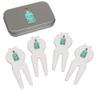 Azeeda 'Bottle of Gin' Golf Divot Tool/Repair Fork Gift Set (GO00033383) view 1