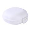 Winwinfly Holder Container Dish Plate Soap Box Bathroom Case Home Shower Waterproof Portable Non-Slip Creative New,White view 2