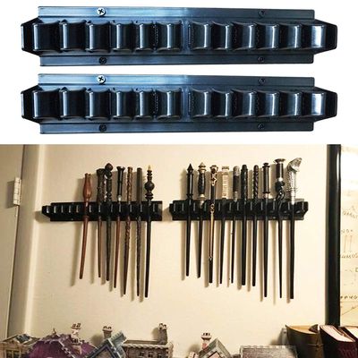 Pmsanzay 2 Pack, Storage Bracket Rack for Wand Collection/Wand Display/Wand Stand/Wand Storage/Wand Rack - Can Holder up to 20 Wands no Wand