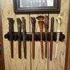 Pmsanzay 2 Pack, Storage Bracket Rack for Wand Collection/Wand Display/Wand Stand/Wand Storage/Wand Rack - Can Holder up to 20 Wands no Wand view 3