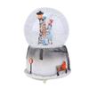 Musical Snow Globe Romantic Lover Hand in Hand with Color Changing LED Lights Valentine's Birthday Gift view 1
