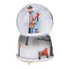 Musical Snow Globe Romantic Lover Hand in Hand with Color Changing LED Lights Valentine's Birthday Gift view 2