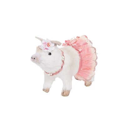 C&F Home Easter Bunny Pig, Standing Figure