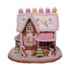Kurt S. Adler 9-Inch Gingerbread House with LED Lights, Multi (GBJ0010) view 2