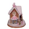 Kurt S. Adler 9-Inch Gingerbread House with LED Lights, Multi (GBJ0010) view 3