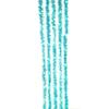 Kurt Adler 6.5-Foot Teal Iridescent Tinsel Cascade Light Set view 3