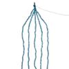 Kurt Adler 6.5-Foot Teal Iridescent Tinsel Cascade Light Set view 4