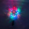 Kurt Adler 20-Light 10-Inch Clear Snowflake Treetop with Color-Changing RGB LED Bulbs view 2