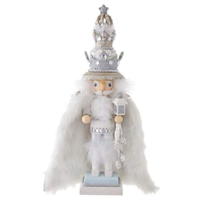 Kurt S. Adler 18-Inch Hollywood White Fur King Nutcracker, Multicolor