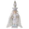 Kurt S. Adler 18-Inch Hollywood White Fur King Nutcracker, Multicolor view 1