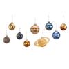 Kurt Adler 50-70MM Noble Gems Planet Solar System 9-Piece Set view 1