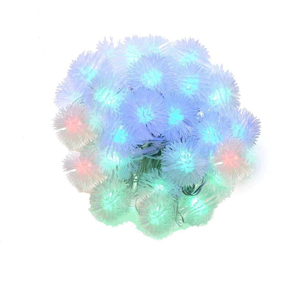 Kurt S. Adler 50-Light Spiked Snowball Double Flash Light Set