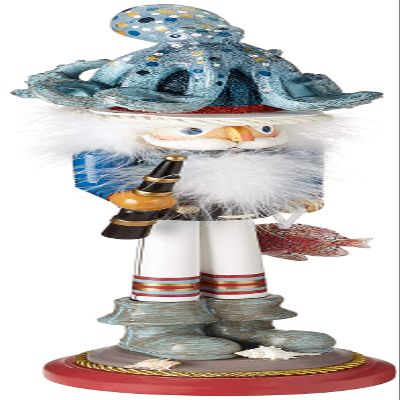 Kurt S. Adler 18-Inch Hollywood Octopus Hat Nutcracker