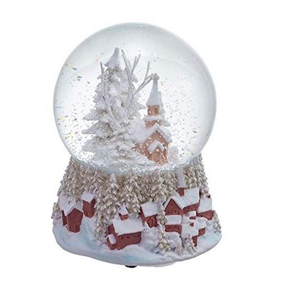 Kurt S. Adler 100MM Musical Church Waterglobe