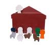 Kurt Adler 2-3-Inch Wooden Children's Nativity Set with Stable and 10 Figures view 4