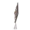 Kurt Adler 16-Inch 8-Point White, Gold and Silver Star Treetop view 4