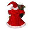 Kurt Adler 12-Inch CUL Fiber Optic LED Santa Treetop view 2