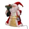 Kurt Adler 12-Inch CUL Fiber Optic LED Santa Treetop view 3