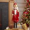 Kurt S. Adler 32-Inch Plastic Red and Gold King Nutcracker view 2