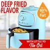 Brentwood Appliances AF-202BL 2-Quart 1,200-Watt Electric Air Fryer with Timer and Temperature Control (Blue) view 3