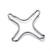 Tredoni 2 Gas Stovetop/Hob Ring Reducer for Coffee Makers & Small Pots/Pans, 9.5x9.5cm (Diagonal - 5"//12.5cm) view 1