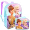 Disney Frozen Backpack and Lunch Box Set for Girls ~ Deluxe 16" Frozen 2 Backpack with Insulated Lunch Bag, Stickers,and More (Frozen School Supplies Bundle) view 2