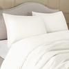Comfort Store Bedding 2 Piece 500 GSM Comforted Set Collection Organic Cotton 1000 Thread Count Solid 1 Duvet Cover, 1 Comforter (Ivory Short Queen, Set of 2) view 3