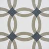 Moroccan Mosaic & Tile House CTP46-01 Safi Handmade Cement Tiles, Pack of 12, Warm Grey, Black, and White view 4
