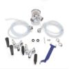 K&B Draft Beer 3" Tower Tap Expansion Kits (1 Faucet to 3 Faucet Conversion, with Conversion Accessories) view 1