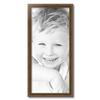 ArtToFrames 14x31 Inch Gold Picture Frame, This 1.40 Inch Custom Wood Poster Frame is Dark Gold - Comes with Economy Acrylic and Corrugated Backing (2WOMD6301-14x31) view 3