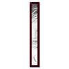 ArtToFrames 5x47 Inch Red Picture Frame, This 1.50 Inch Custom Wood Poster Frame is Cherry, Great for Your Art or Photos - Comes with Economy Acrylic view 2