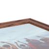 ArtToFrames 13x38 Inch Brown Picture Frame, This 1.50 Inch Custom Wood Poster Frame is Walnut, Great for Your Art or Photos - Comes with Economy Acrylic view 3
