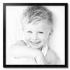 ArtToFrames 27x27 Inch Black Picture Frame, This 1.25 Inch Custom Wood Poster Frame is Black, Great for Your Art or Photos - Comes with Economy Acrylic view 2