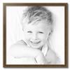 ArtToFrames 27x27 Inch Gold Picture Frame, This 1.40 Inch Custom Wood Poster Frame is Dark Gold, Great for Your Art or Photos - Comes with Economy Acrylic view 2