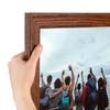 ArtToFrames 5x47 Inch Brown Picture Frame, This 1.50 Inch Custom Wood Poster Frame is Walnut, Great for Your Art or Photos - Comes with Economy Acrylic view 1