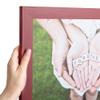 ArtToFrames 28x34 Inch Red Picture Frame, This 1.38 Inch Custom Wood Poster Frame is Red, Great for Your Art or Photos - Comes with Economy Acrylic view 1