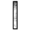 ArtToFrames 5x40 Inch Black Picture Frame, This 1.25 Inch Custom Wood Poster Frame is Black, Great for Your Art or Photos - Comes with Economy Acrylic view 2