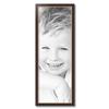 ArtToFrames 13x37 Inch Brown Picture Frame, This 1.25 Inch Custom MDF Poster Frame is Mahogany and Gold Slope, Great for Your Art or Photos - Comes with Economy Acrylic view 2