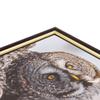 ArtToFrames 13x37 Inch Brown Picture Frame, This 1.25 Inch Custom MDF Poster Frame is Mahogany and Gold Slope, Great for Your Art or Photos - Comes with Economy Acrylic view 3