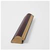 ArtToFrames 13x37 Inch Brown Picture Frame, This 1.25 Inch Custom MDF Poster Frame is Mahogany and Gold Slope, Great for Your Art or Photos - Comes with Economy Acrylic view 4