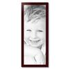 ArtToFrames 14x37 Inch Red Picture Frame, This 1.50 Inch Custom Wood Poster Frame is Cherry, Great for Your Art or Photos - Comes with Economy Acrylic view 2