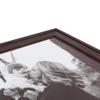 ArtToFrames 14x37 Inch Red Picture Frame, This 1.50 Inch Custom Wood Poster Frame is Cherry, Great for Your Art or Photos - Comes with Economy Acrylic view 3