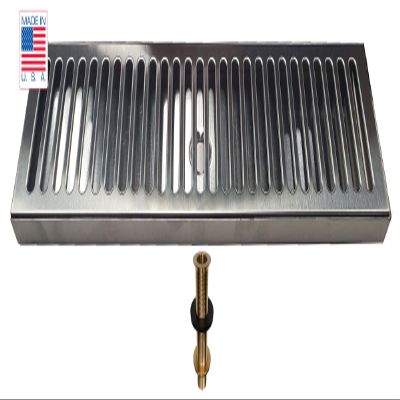 Bev Rite Drip Tray, 24" X 5", Stainless Steel