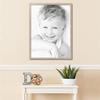 ArtToFrames 24x32 Inch Silver Picture Frame, This 1.00 Inch Custom Wood Poster Frame is 1" Wide - Silver Thin - Comes with Economy Acrylic and Corrugated Backing (2WOMD11240-24x32) view 2