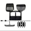 Poolmaster Outdoor Wall-Mounted Tool Organizer Rack, Heavy-Duty Garden Tool Holder and Swimming Pool Equipment Storage for Backyard, Fence, or Garage view 1