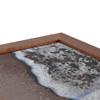 ArtToFrames 24x48 Inch Brown Picture Frame, This 1.38 Inch Custom Wood Poster Frame is Walnut, Great for Your Art or Photos - Comes with Economy Acrylic view 3