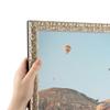 ArtToFrames 9x22 Inch Silver Picture Frame, This 1.00 Inch Custom Wood Poster Frame is 1" Wide - Silver Thin - Comes with Economy Acrylic and Corrugated Backing (2WOMD11240-9x22) view 1